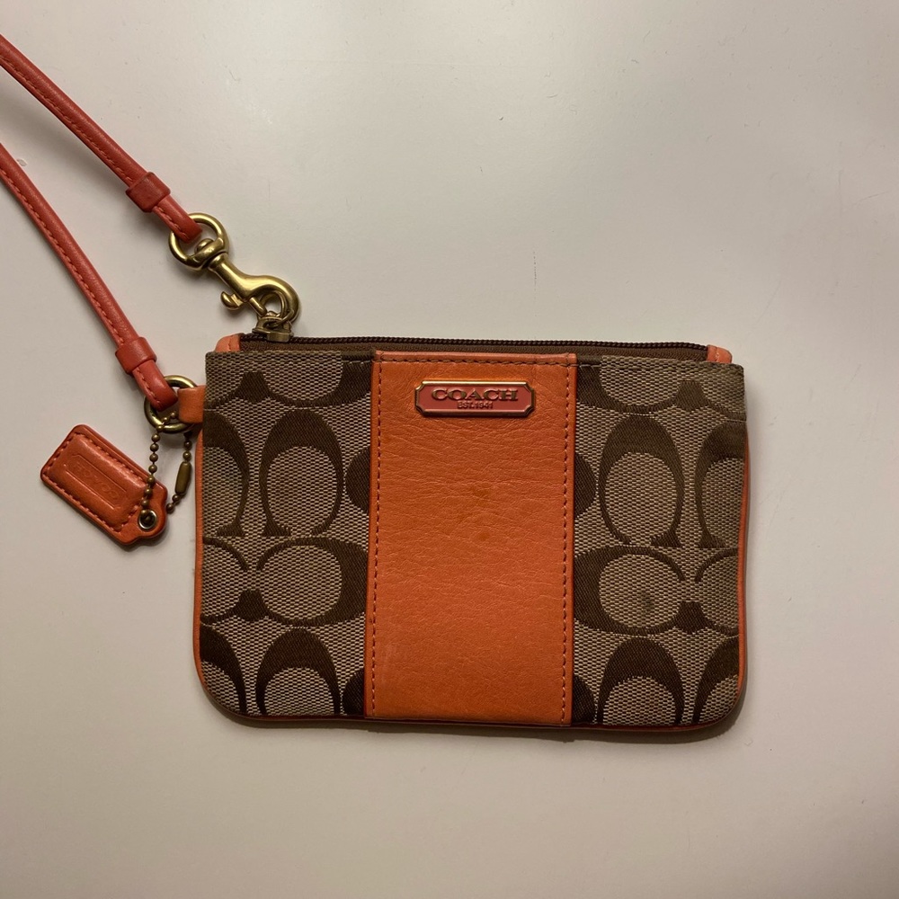 Coach wristlet